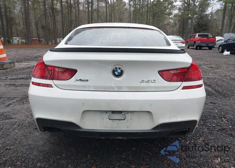 2015 BMW 650I Gran Coupe xDrive from USA, damaged, VIN WBA6B4C59FD761692